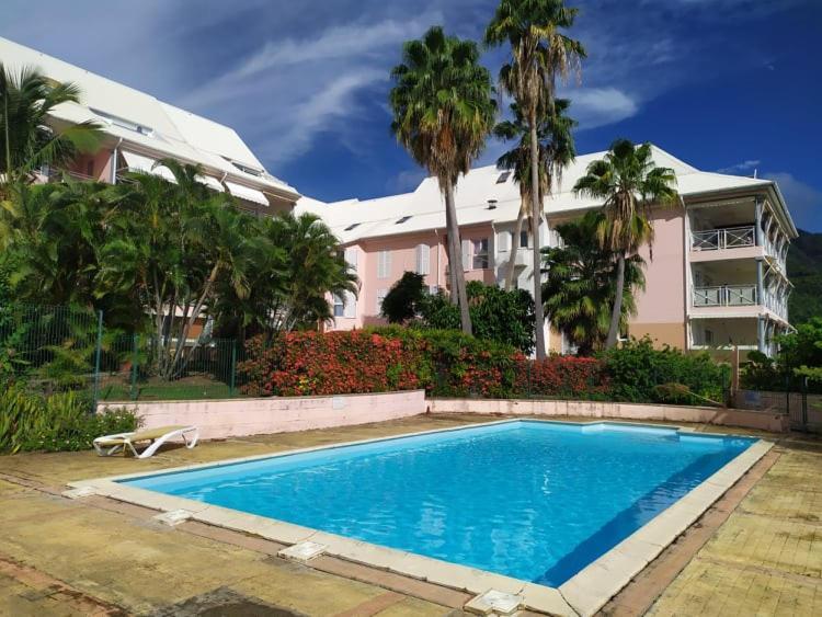 Charmant Appartement En Bord De Mer Avec Piscine Gourbeyre Esterno foto